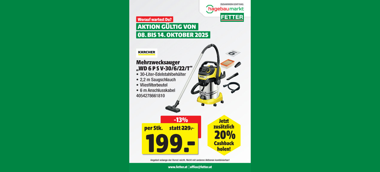 Kärcher Aktion - Slider Hintergrund