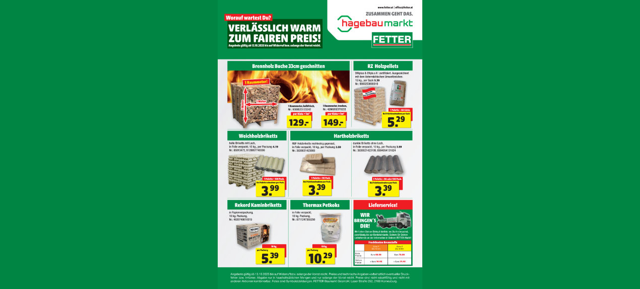 Brennstoff Flyer - Slider Hintergrund