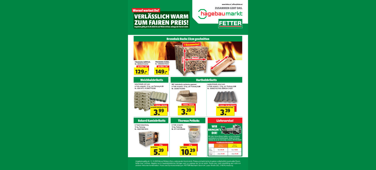 Brennstoff Flyer - Slider Hintergrund