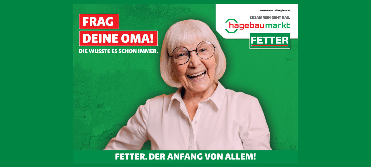 FRAG<br>DEINE OMA! - Slider Hintergrund